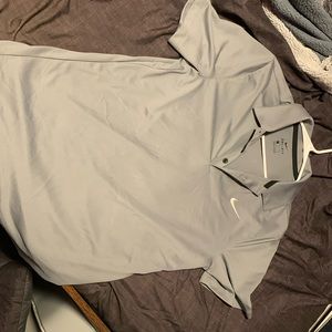 Men’s Small Grey Dri-Fit Polo